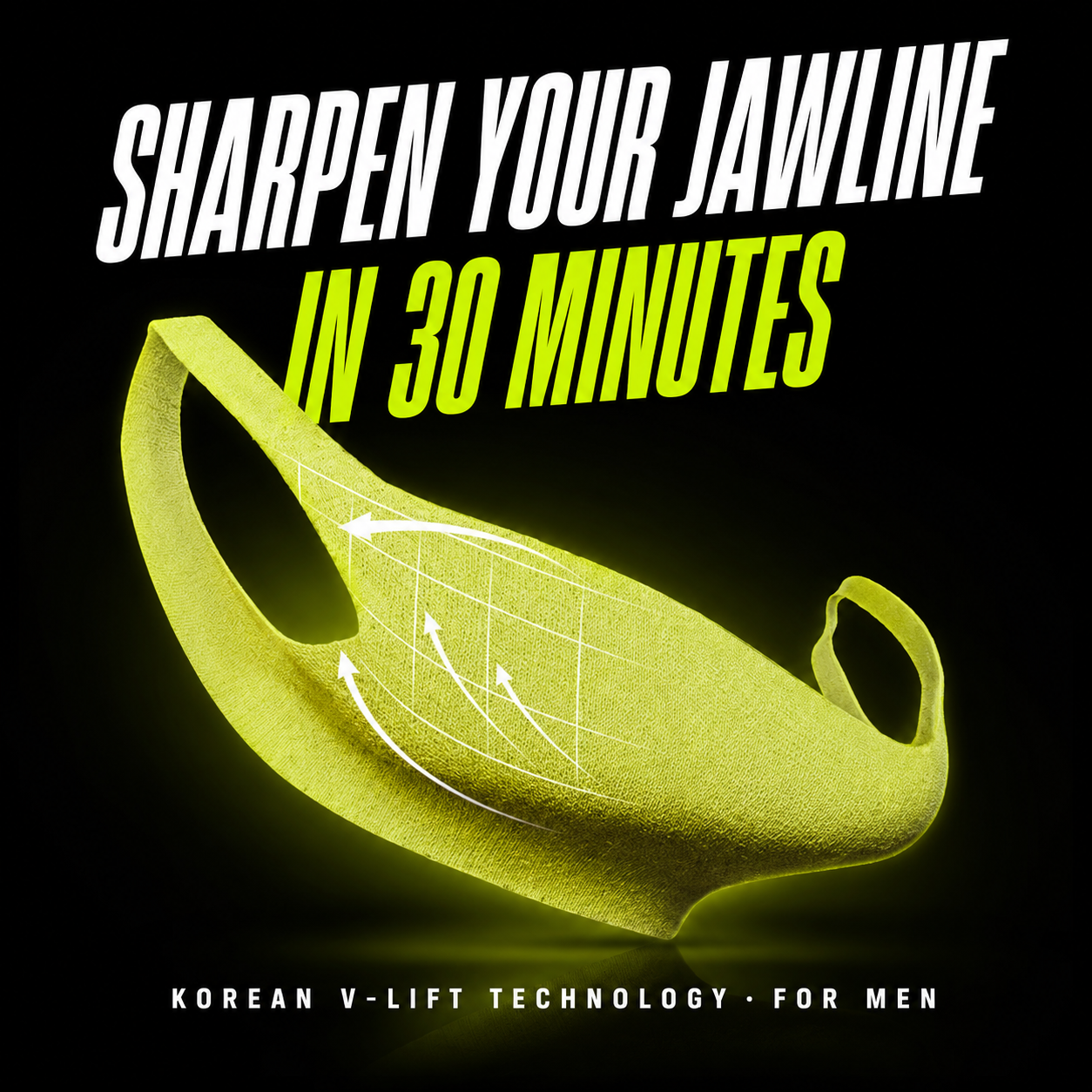 Jawline Man — Korean V-Lift Sculpting Band