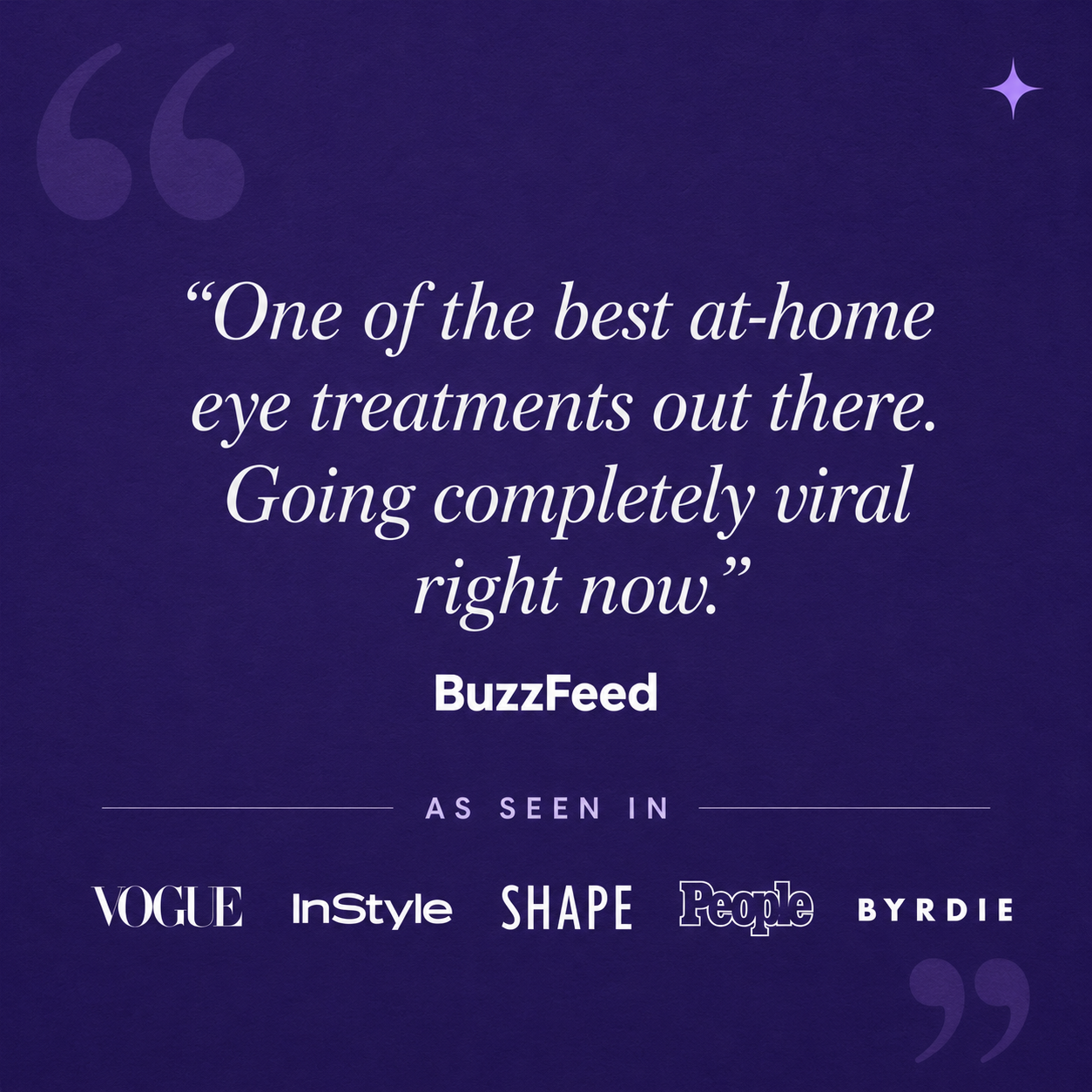 360° Bio-Collagen Eye Mask — Peptides & Vitamin C