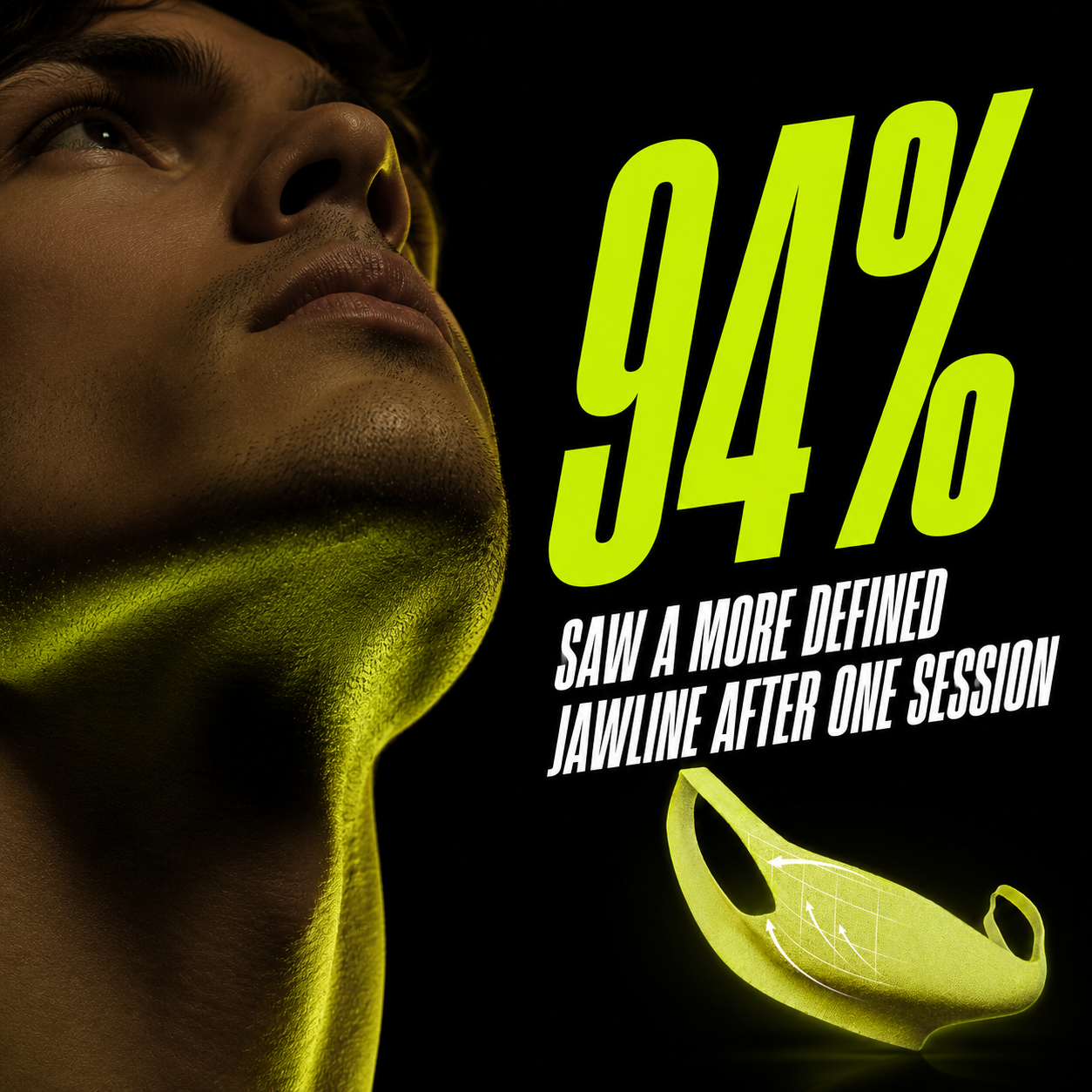 Jawline Man — Korean V-Lift Sculpting Band