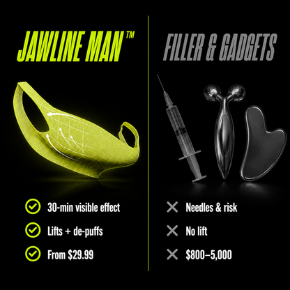 Jawline Man — Korean V-Lift Sculpting Band