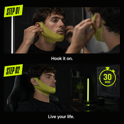 Jawline Man — Korean V-Lift Sculpting Band