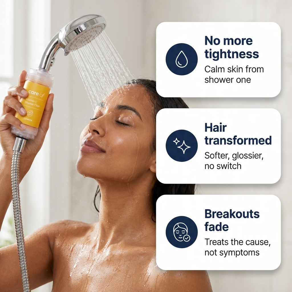 Shower Filter Infused with Vitamin C & Botanical Oils